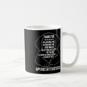 Happy Father&#; s Day Dog Dad From Daughter Son An Coffee Mug
