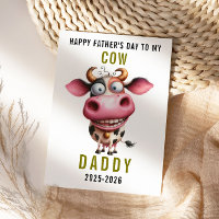 Happy Father’s Day for Dad | Cute Cow