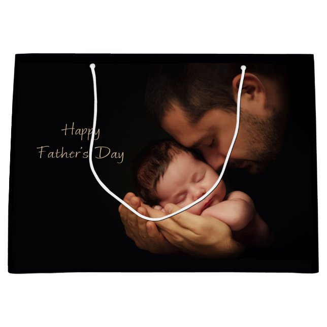 Happy Father’s Day Large Gift Bag (Front)