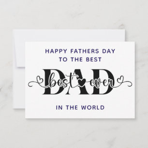 Happy Father’s Day to the Best  Card