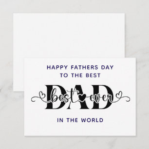 Happy Father’s Day to the Best Card