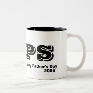 Happy Father's Day, 2006, POPS Two-Tone Coffee Mug