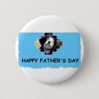 HAPPY FATHER'S DAY 2 INCH ROUND BUTTON