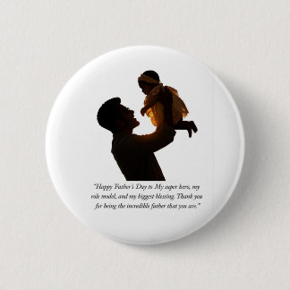 Happy Father's Day 2 Inch Round Button