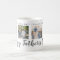 Happy Father's Day 4 Photo Custom Message | Mug