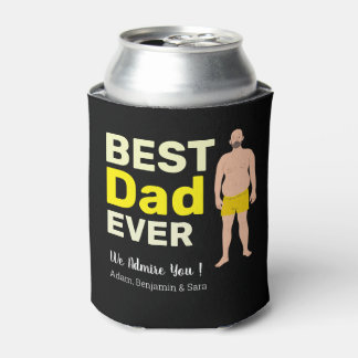 Happy Father's Day 4 Photo With Funny dad bod Can Cooler