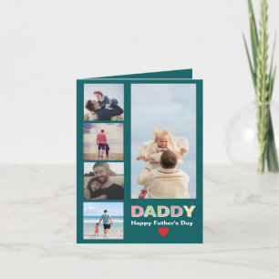 Happy Father's Day 5 photo father's day card