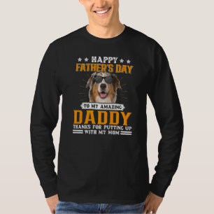 Happy Father's Day Aussie Dog Dad  For Men T-Shirt