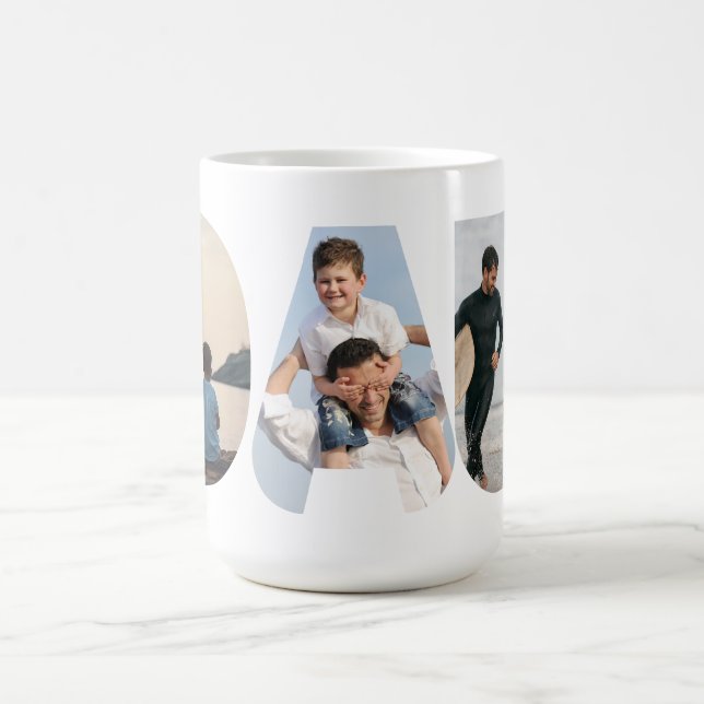 Happy father's day, Best Dad ever! Coffee Mug (Center)