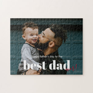 Happy Father's Day Best Dad Jigsaw Puzzle