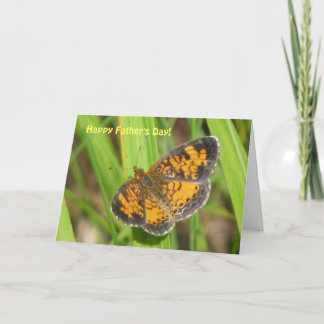 Happy Father's Day Butterfly Card
