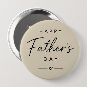 Happy Father's Day Button