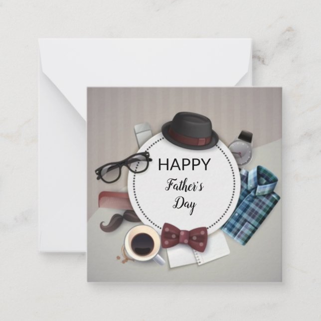  Happy father's day card (Front)