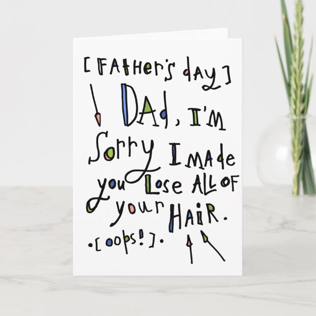 Happy Father's Day Card (Front)