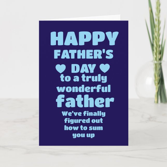 Happy Father's day Card (Front)