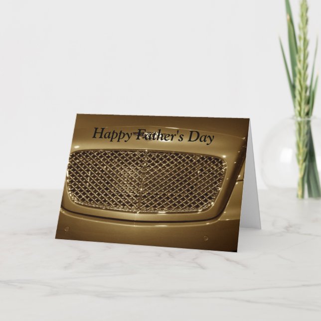 Happy Father's Day Card (Front)