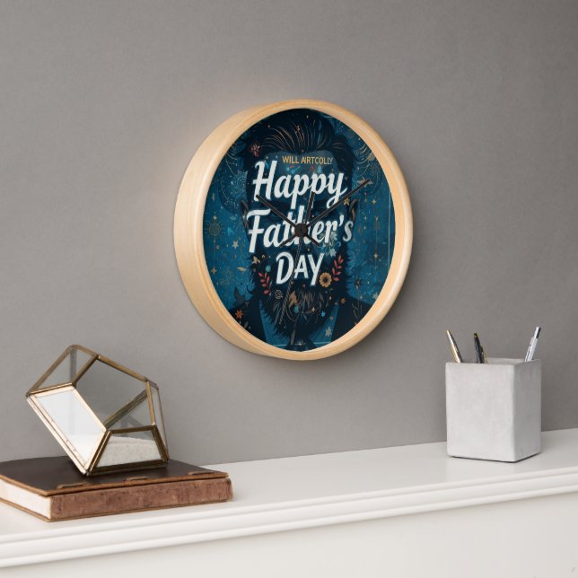 Happy Father's day  Clock (Office)