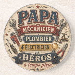 Happy Father's Day Coaster