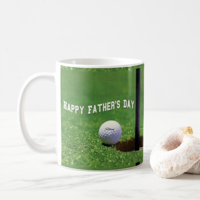 Happy Fathers Day Coffee Mug (With Donut)