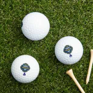 Happy Father's Day Crown & Kids - A Royal Tribute Golf Balls