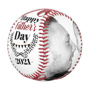 Happy Father's Day Custom Family Photos Baseball