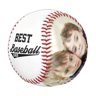 Happy Father's Day Custom Family Photos Baseball