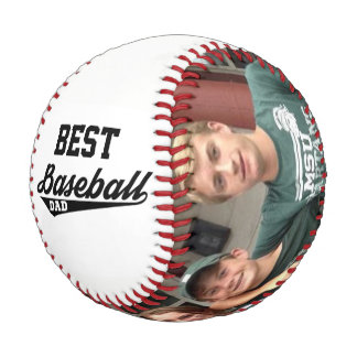 Happy Father's Day Custom Family Photos Baseball