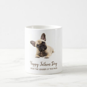Happy Fathers Day Custom French Bulldog  Coffee Mug
