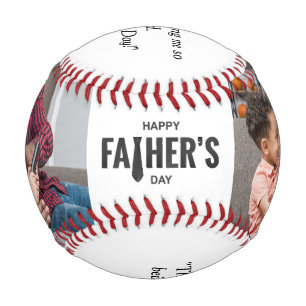  Happy Father's Day Custom Photo Baseball