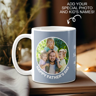 Happy Father's Day Custom Photo  Coffee Mug