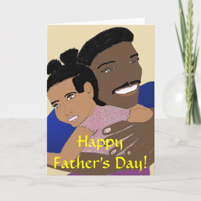 Happy Father's Day, daddy Card (Front)
