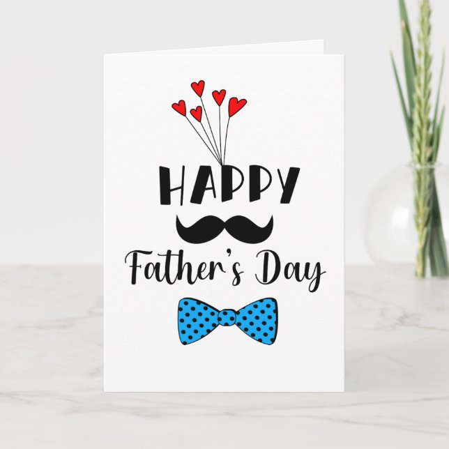 Happy Father's Day Dad's Day Greeting Card (Front)