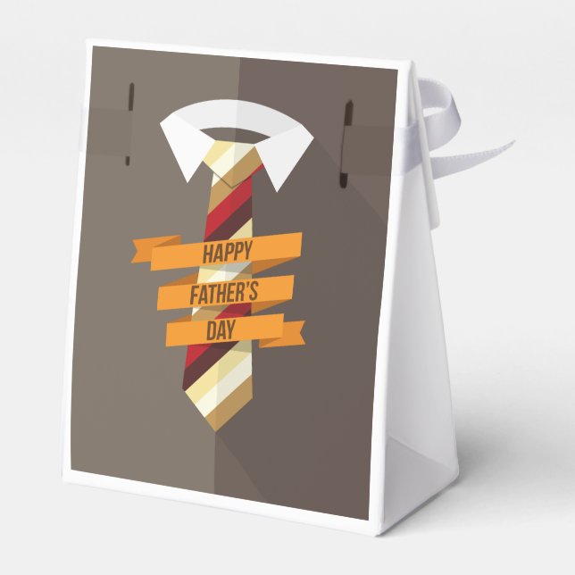 Happy Father's Day Favor Box (Back Side)