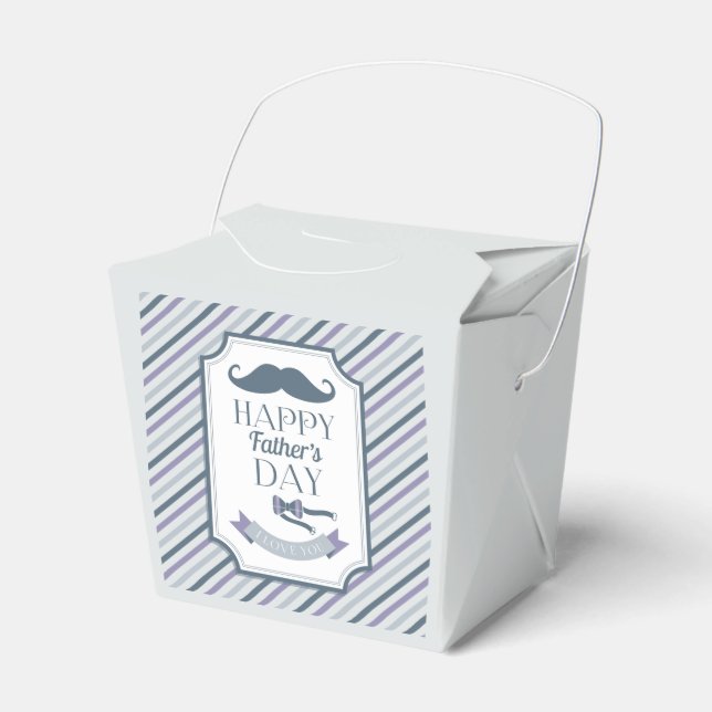 Happy Father's Day Favor Box (Front Side)