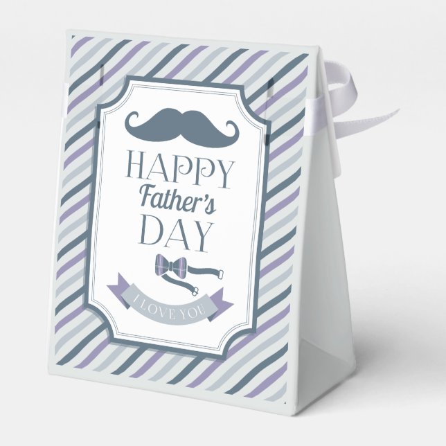 Happy Father's Day Favor Box (Back Side)