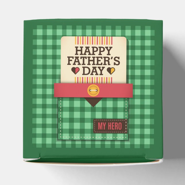 Happy Father's Day Favor Box (Top)