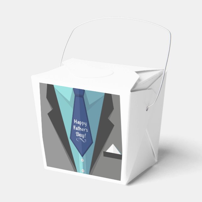 Happy Father's Day Favor Box (Front Side)