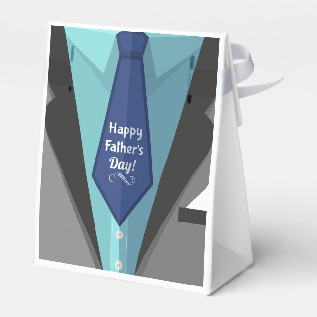 Happy Father's Day Favor Box (Back Side)