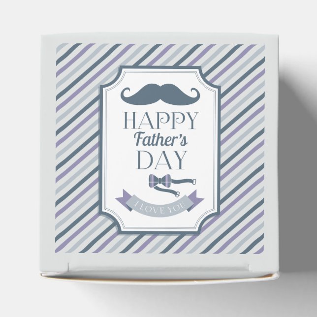 Happy Father's Day Favor Box (Top)