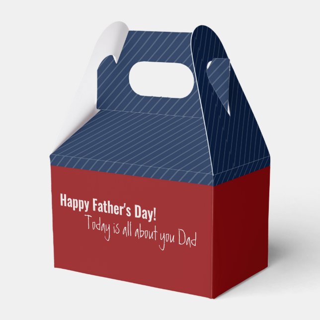 Happy Father's Day Favour Box (Front Side)