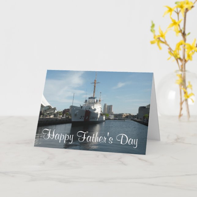 Happy Father's Day (For Anyone) Card (Yellow Flower)