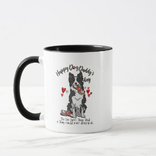 Happy Father's Day from your Border Collie Mug