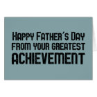 Happy Father's Day from your greatest achievement