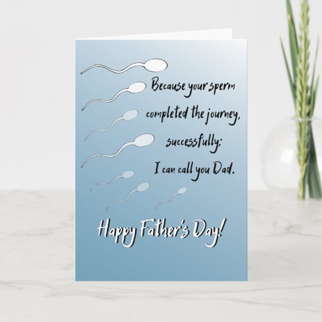 Happy Father's Day Funny Card (Front)