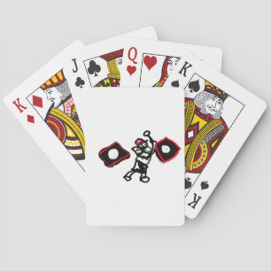 Happy Father's day golfers  Playing Cards