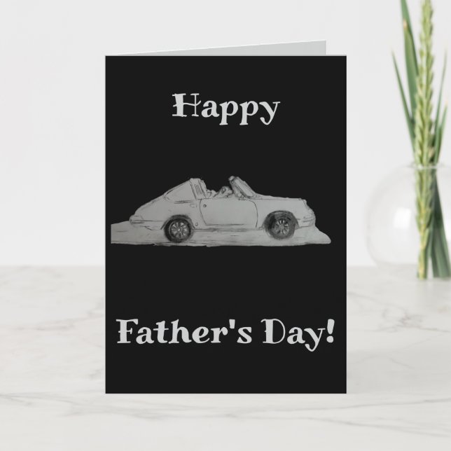 Happy Father's Day Greeting Card (Front)