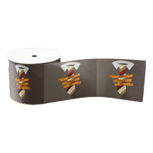 Happy Father's Day Grosgrain Ribbon
