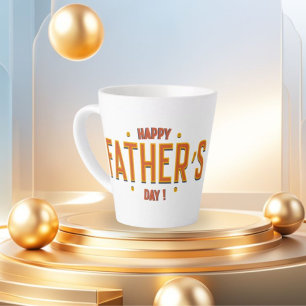 Happy Father's Day – Heartfelt Gift for the World' Latte Mug