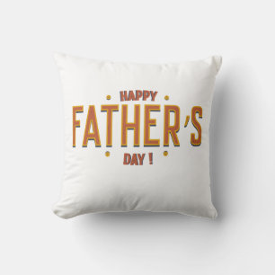 Happy Father's Day – Heartfelt Gift for the World' Throw Pillow