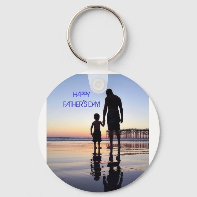 Happy Father's Day Keychain (Front)